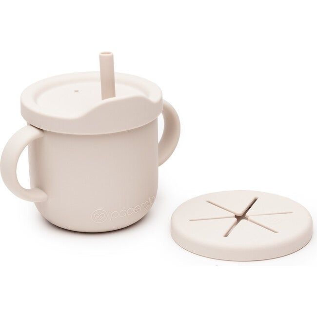 Snack cup 2 en 1 con popote