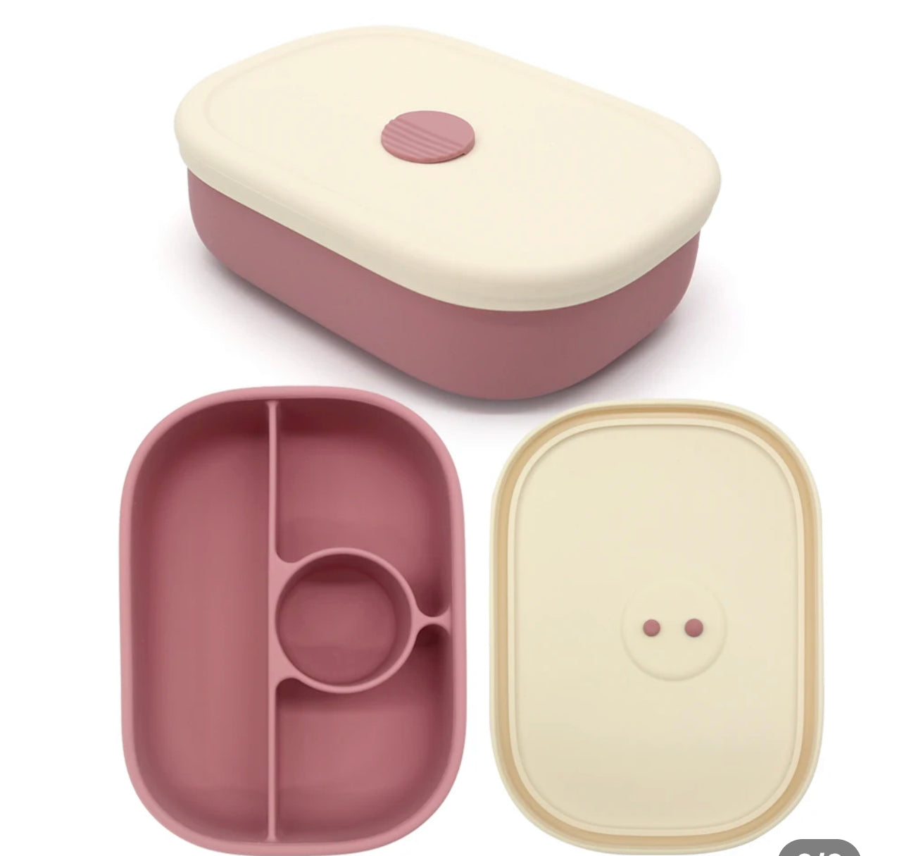 Contenedor de silicon con tapa