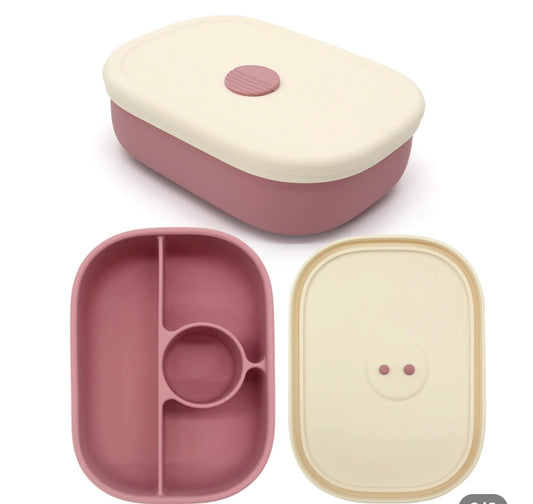 Contenedor de silicon con tapa