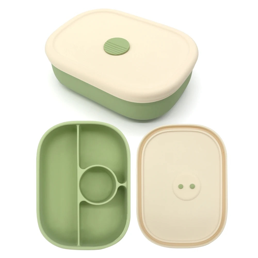 Contenedor de silicon con tapa
