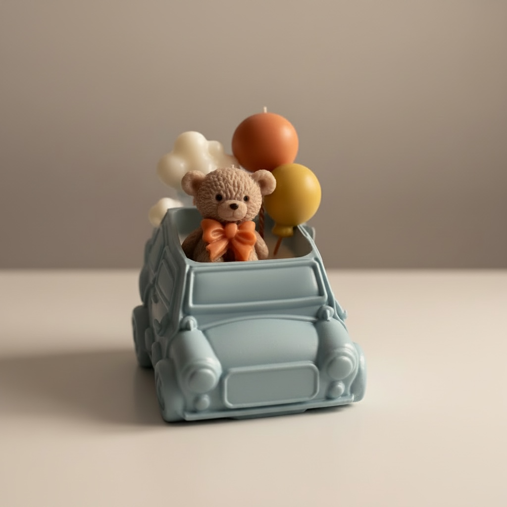Osito en carrito