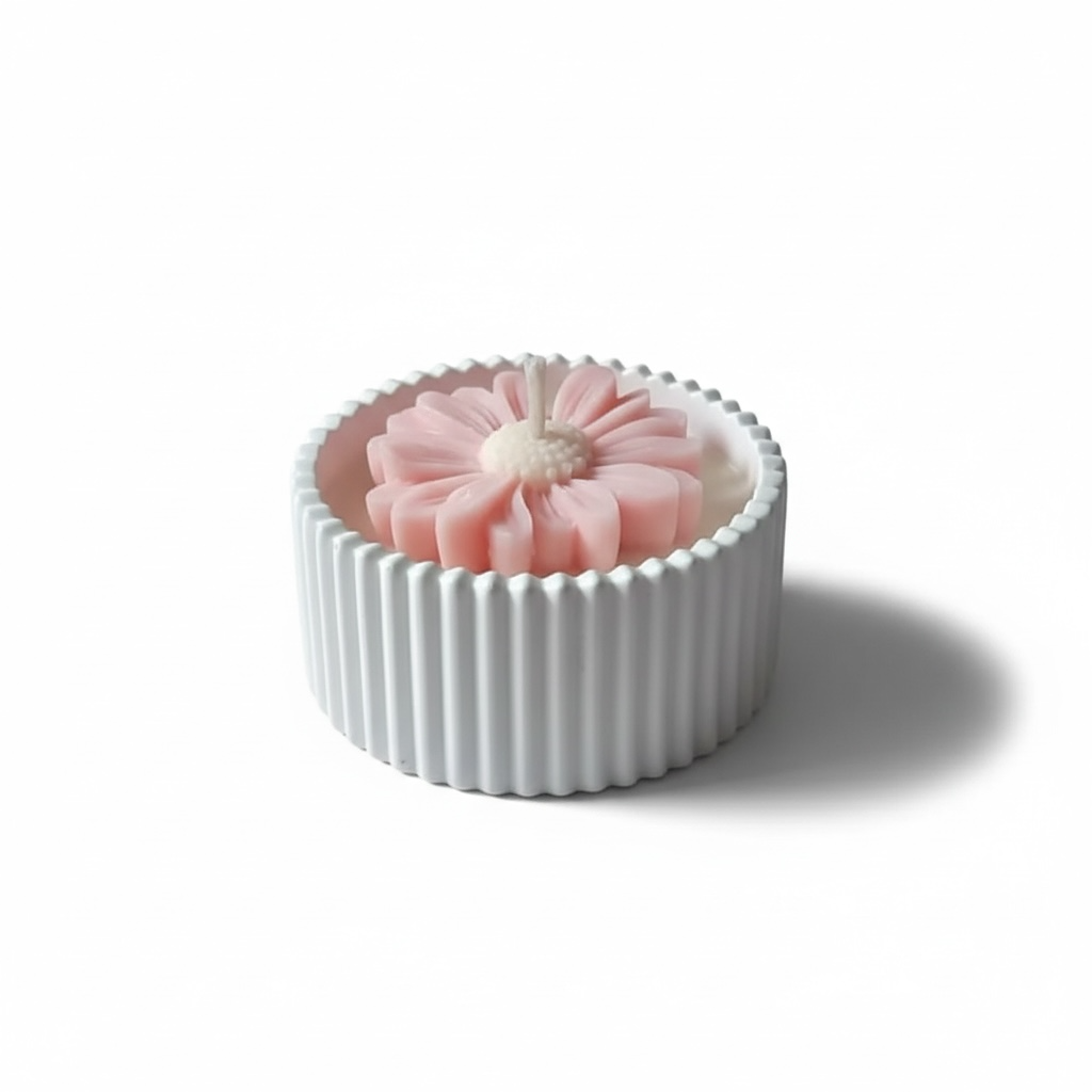 Margarita con base de yeso cerámico