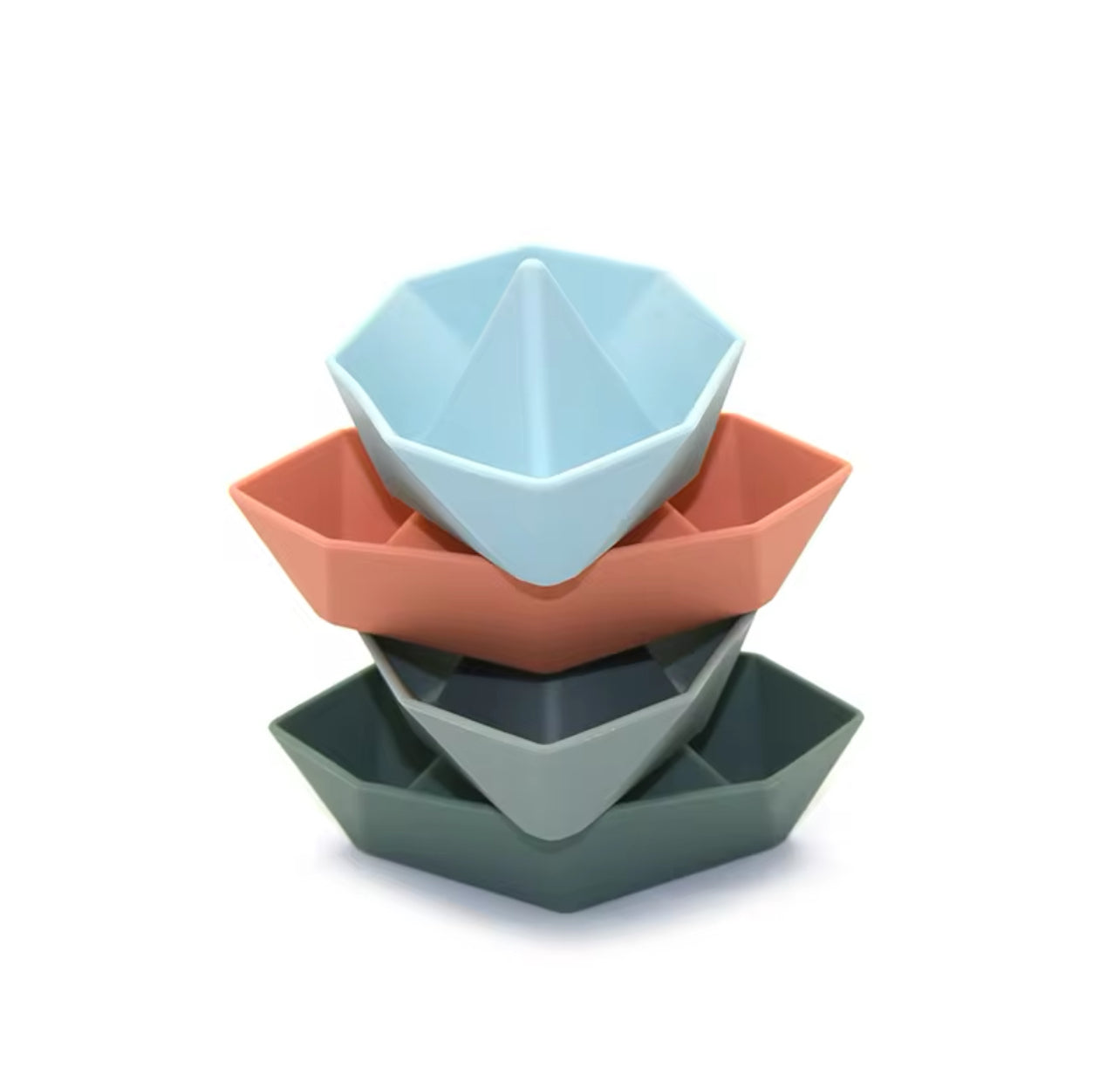 Barquitos origami / Silicon