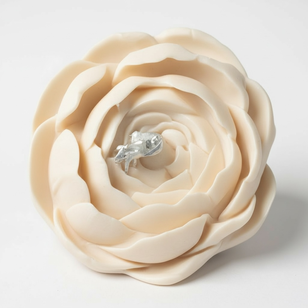 Peonia entre abierta