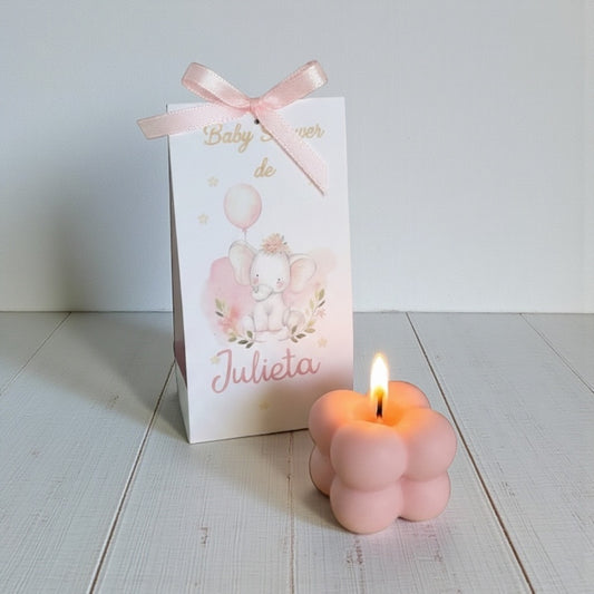 Mini bubble en caja 100% personalizada