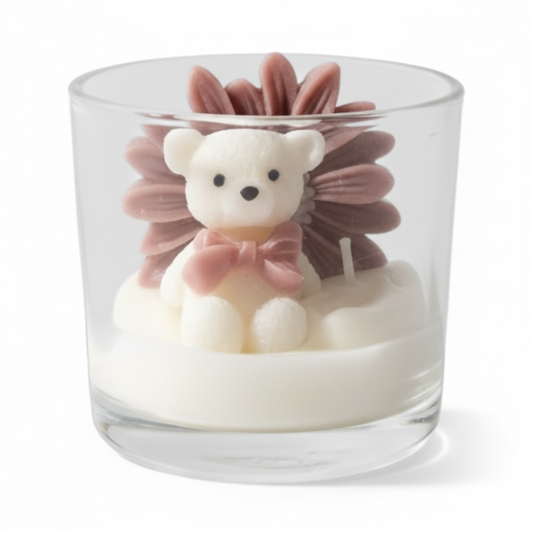 Osito con Margarita en frasco